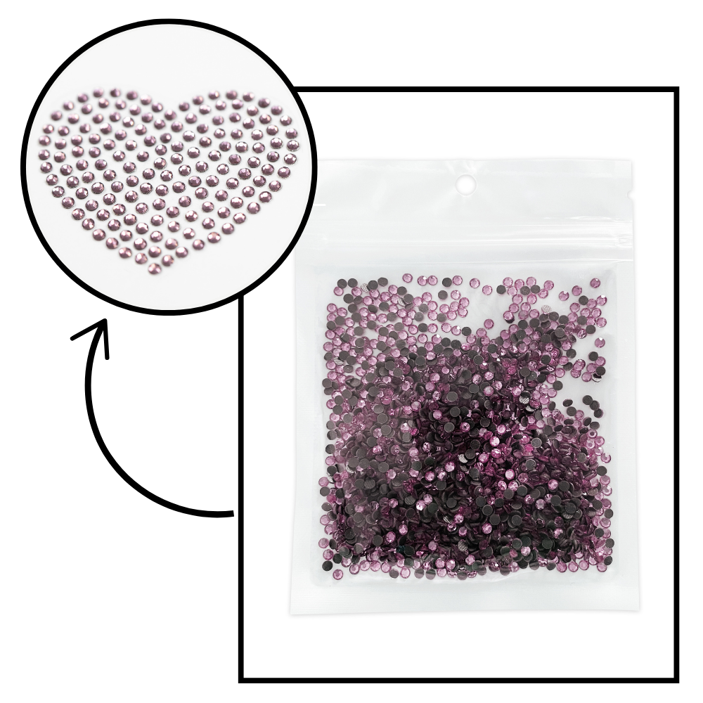 Amethyst Hotfix Rhinestone Bulk Pack