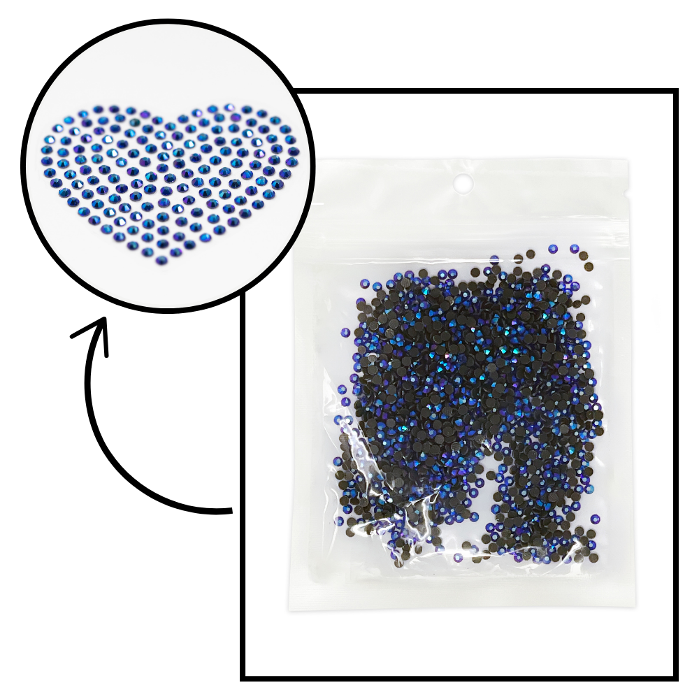 Sapphire Shimmer Hotfix Rhinestone Bulk Pack