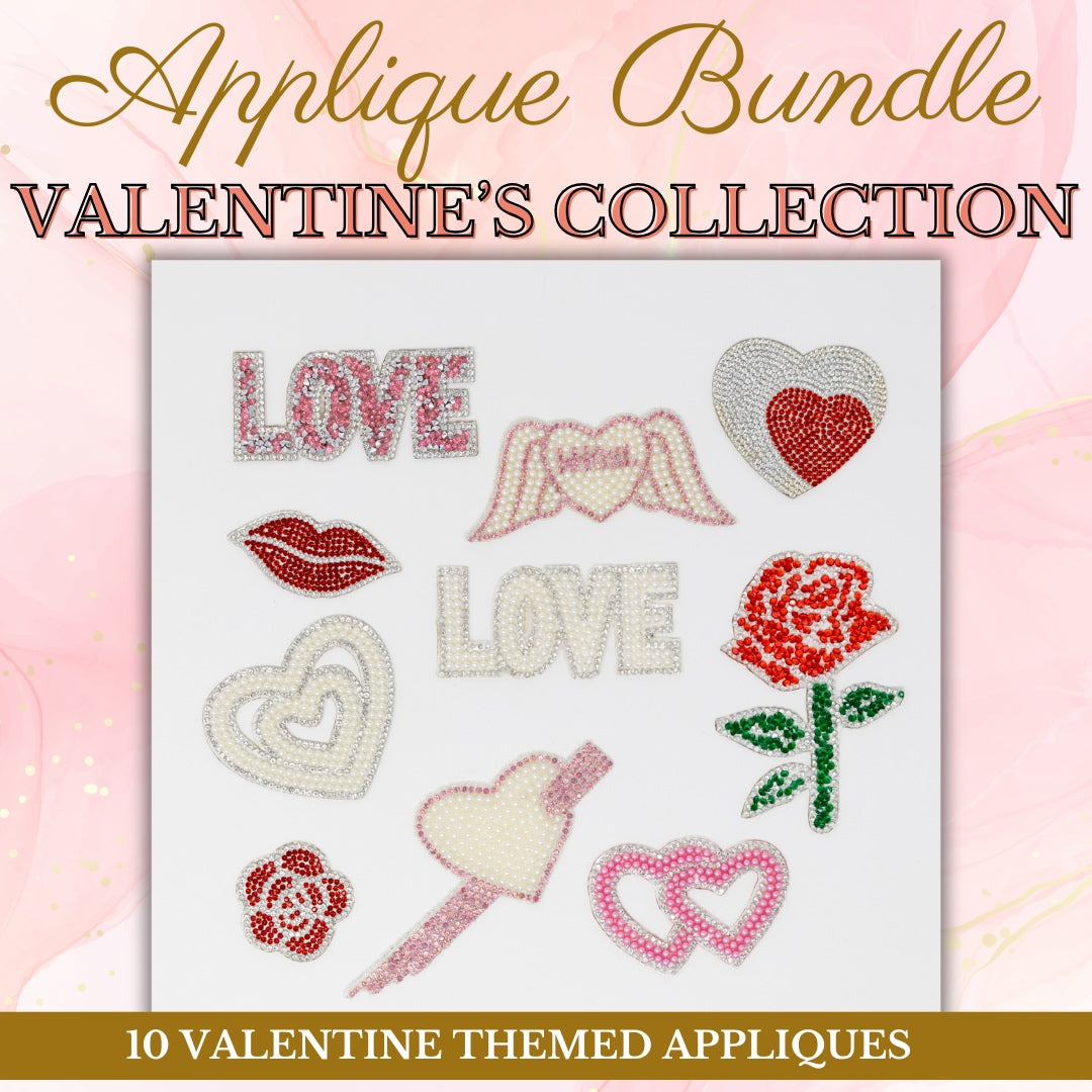 Valentine's Day Applique Bundle (10 pack)