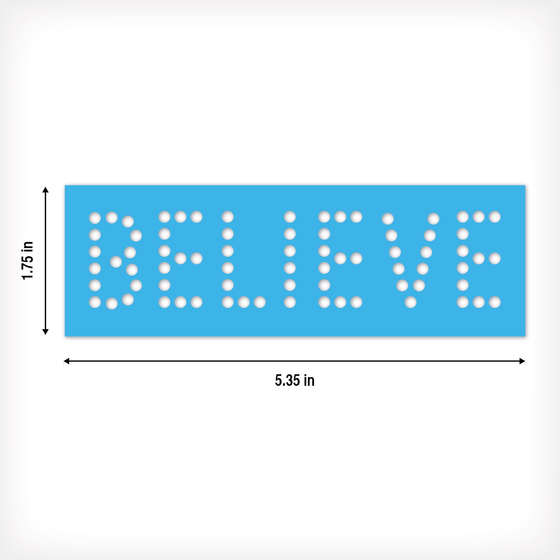 Faith Rhinestone Stencil Set of 12 | Only $3.33 each