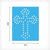 Faith Rhinestone Stencil Set of 12 | Only $3.33 each