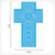 Faith Rhinestone Stencil Set of 12 | Only $3.33 each