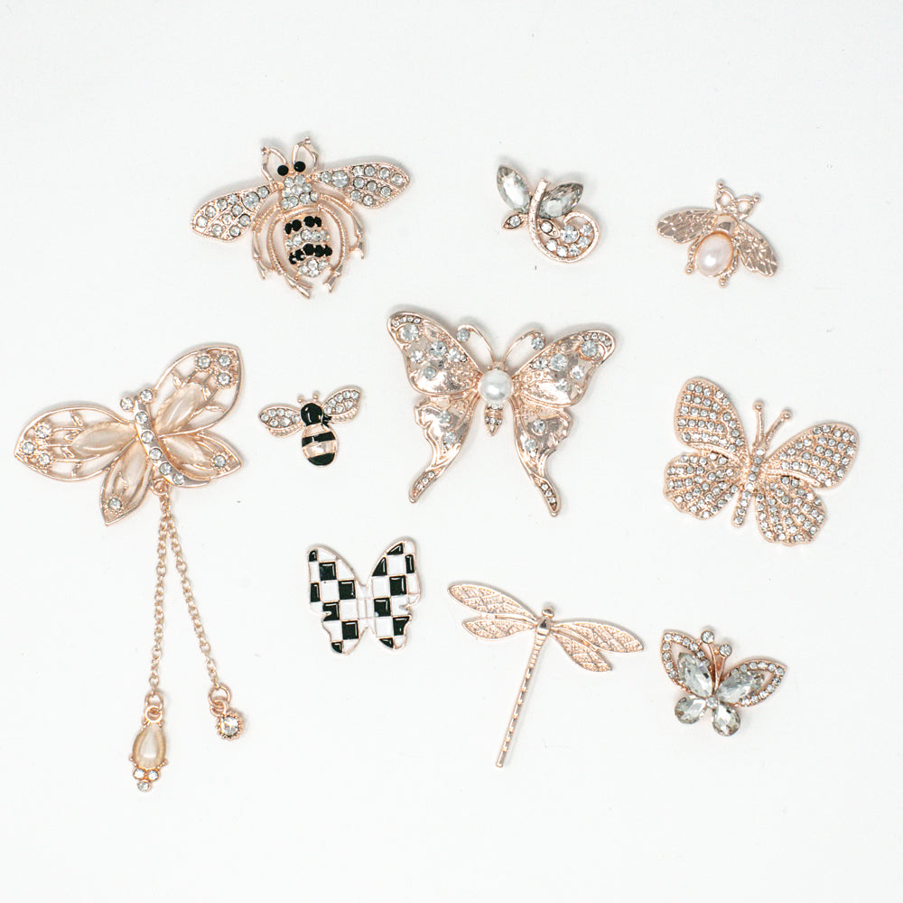 Bulk Rhinestone Embellishments  Brooch Bouquets & DIY Projects Tagged  butterfly - Totally Dazzled